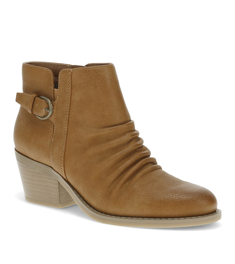 Linnea Block Heel Bootie Light Rust - Women