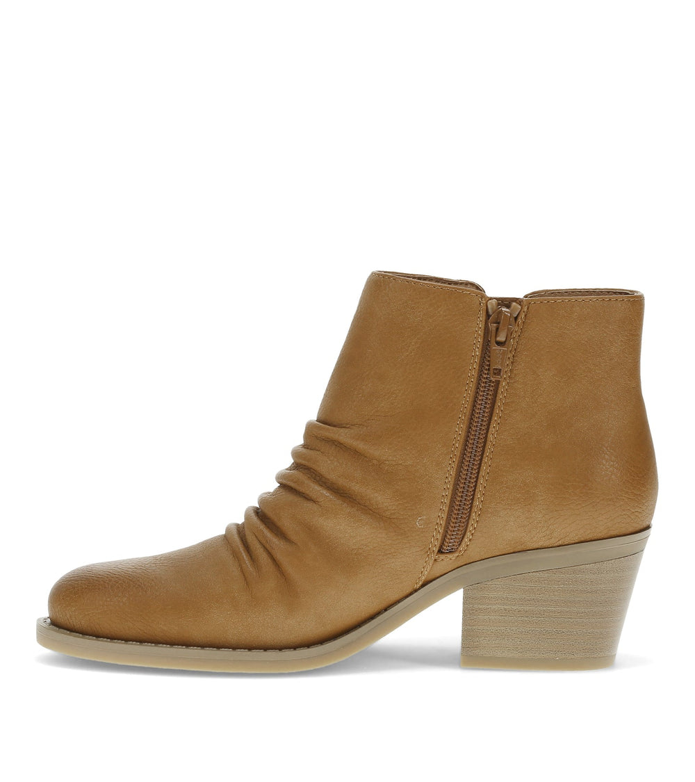 Linnea Block Heel Bootie Light Rust - Women