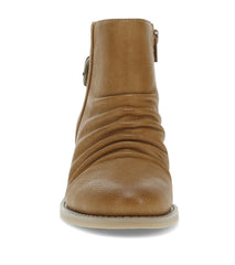 Linnea Block Heel Bootie Light Rust - Women