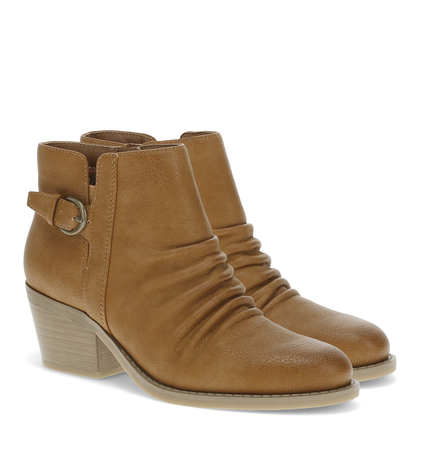 Linnea Block Heel Bootie Light Rust - Women