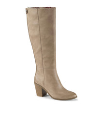 Kiara Tall Boot Light Mushroom - Women