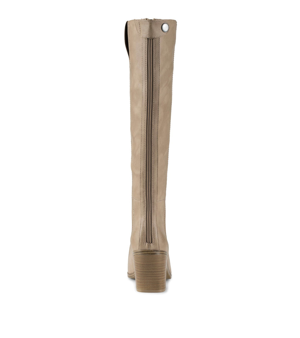 Kiara Tall Boot Light Mushroom - Women