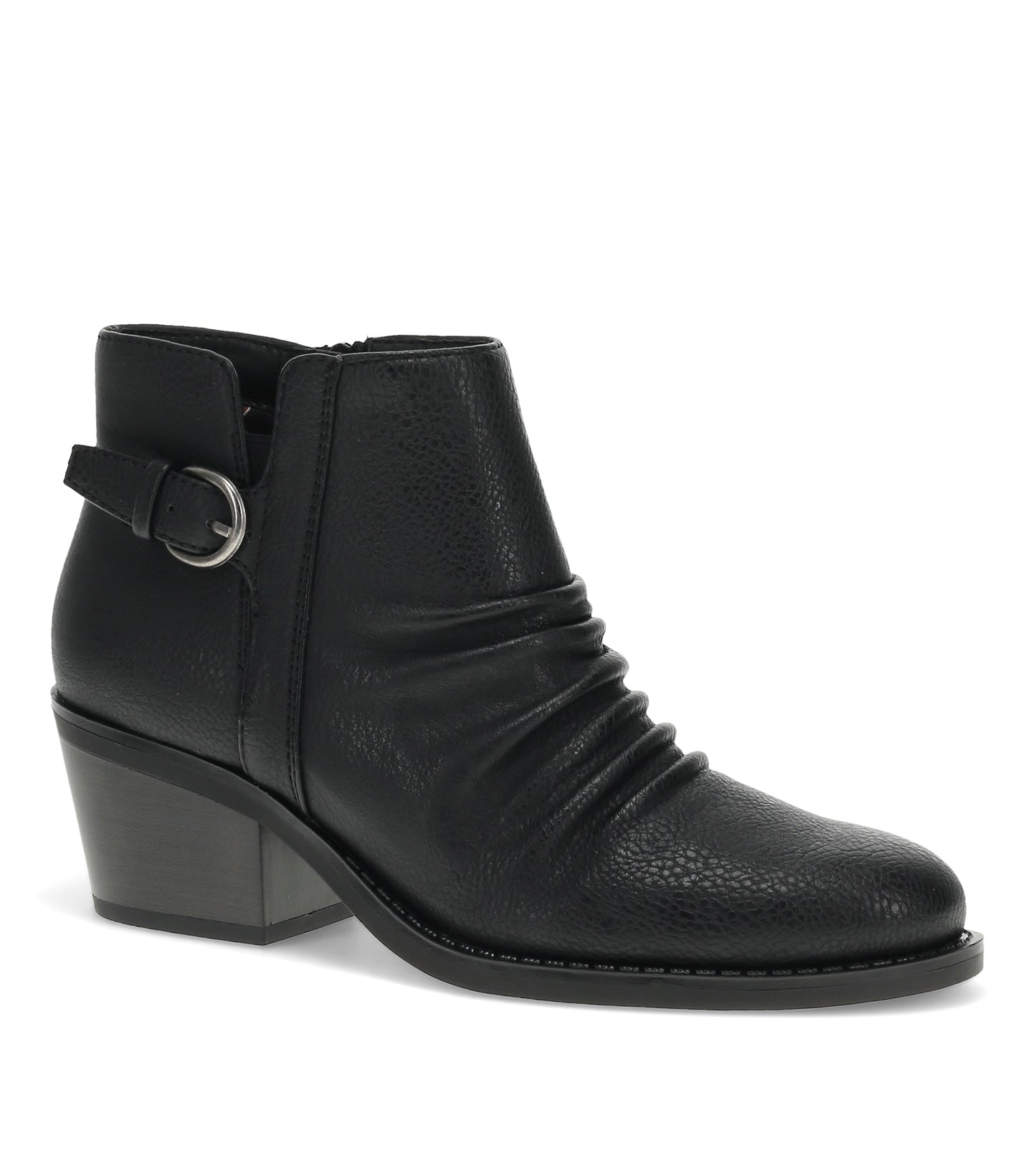 Linnea Block Heel Bootie Black - Women