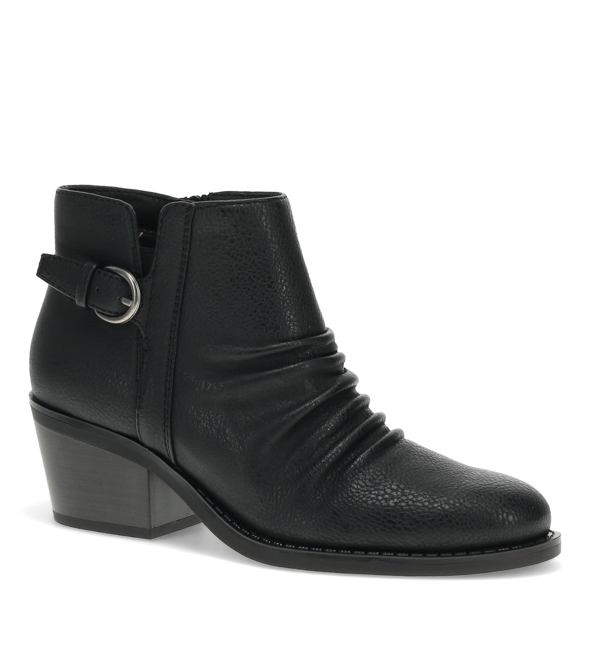Linnea Block Heel Bootie Black - Women