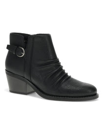 Linnea Block Heel Bootie Black - Women