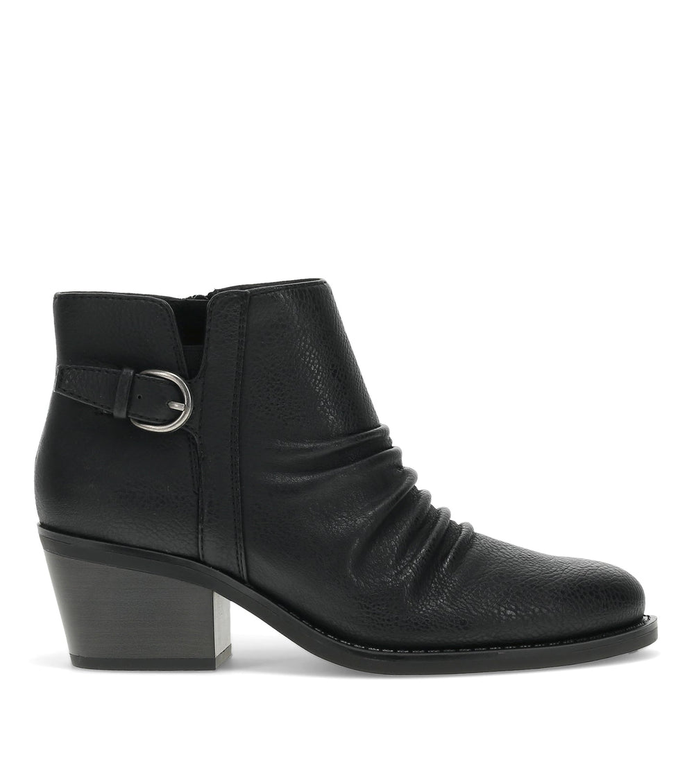 Linnea Block Heel Bootie Black - Women