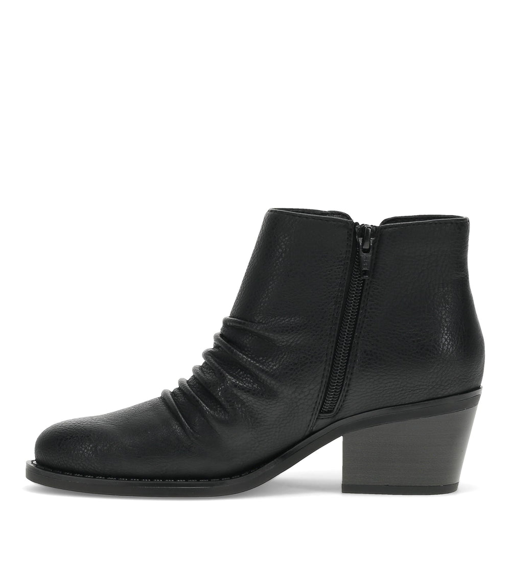 Linnea Block Heel Bootie Black - Women