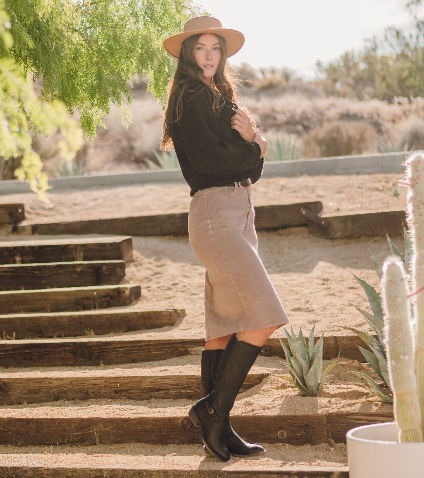 Nena Riding Boot Black - Women