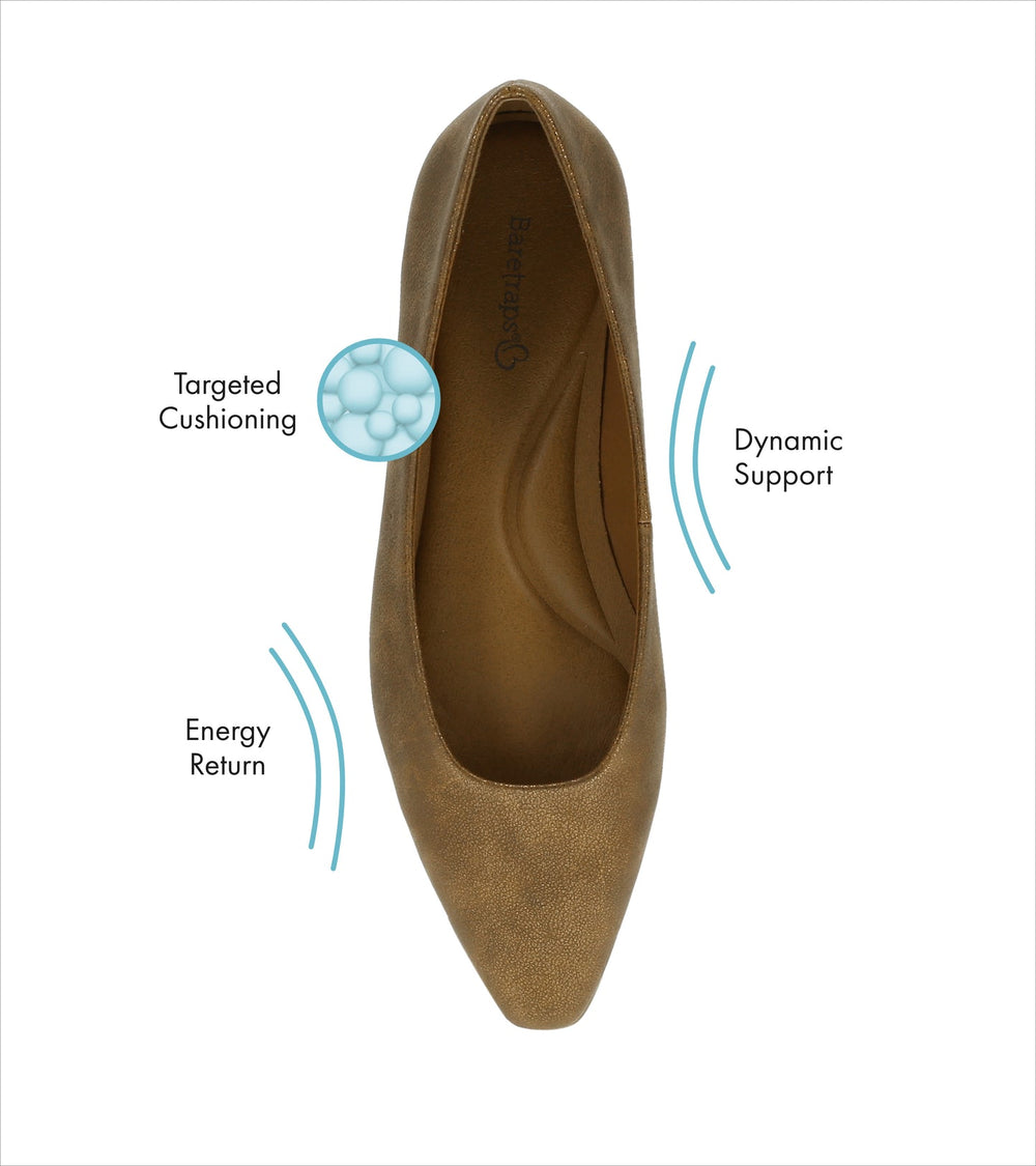 Rhonda Casual Flat Bronze - Women