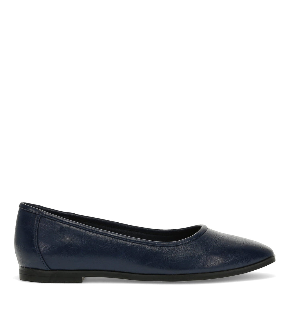 Tania Casual Flat Dark Navy - Women