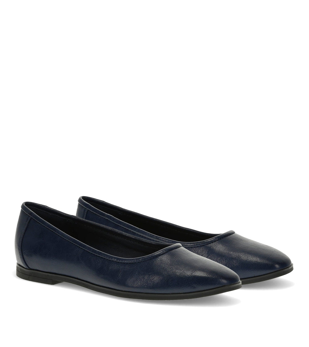 Tania Casual Flat Dark Navy - Women