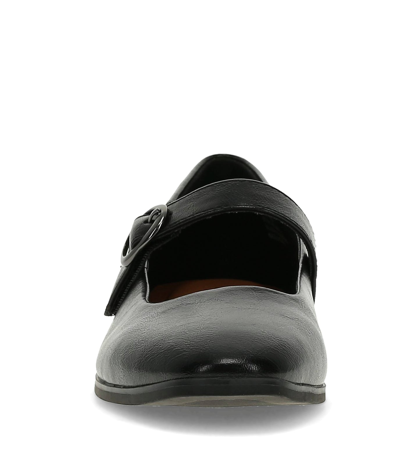 Teagan Mary Jane Flat Black - Women
