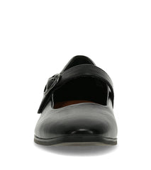 Teagan Mary Jane Flat Black - Women