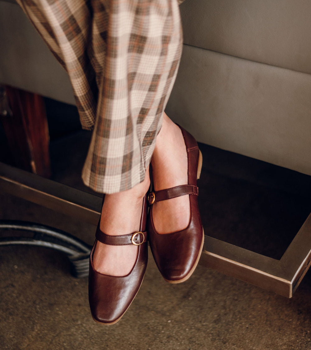 Teagan Mary Jane Flat Bloodstone - Women
