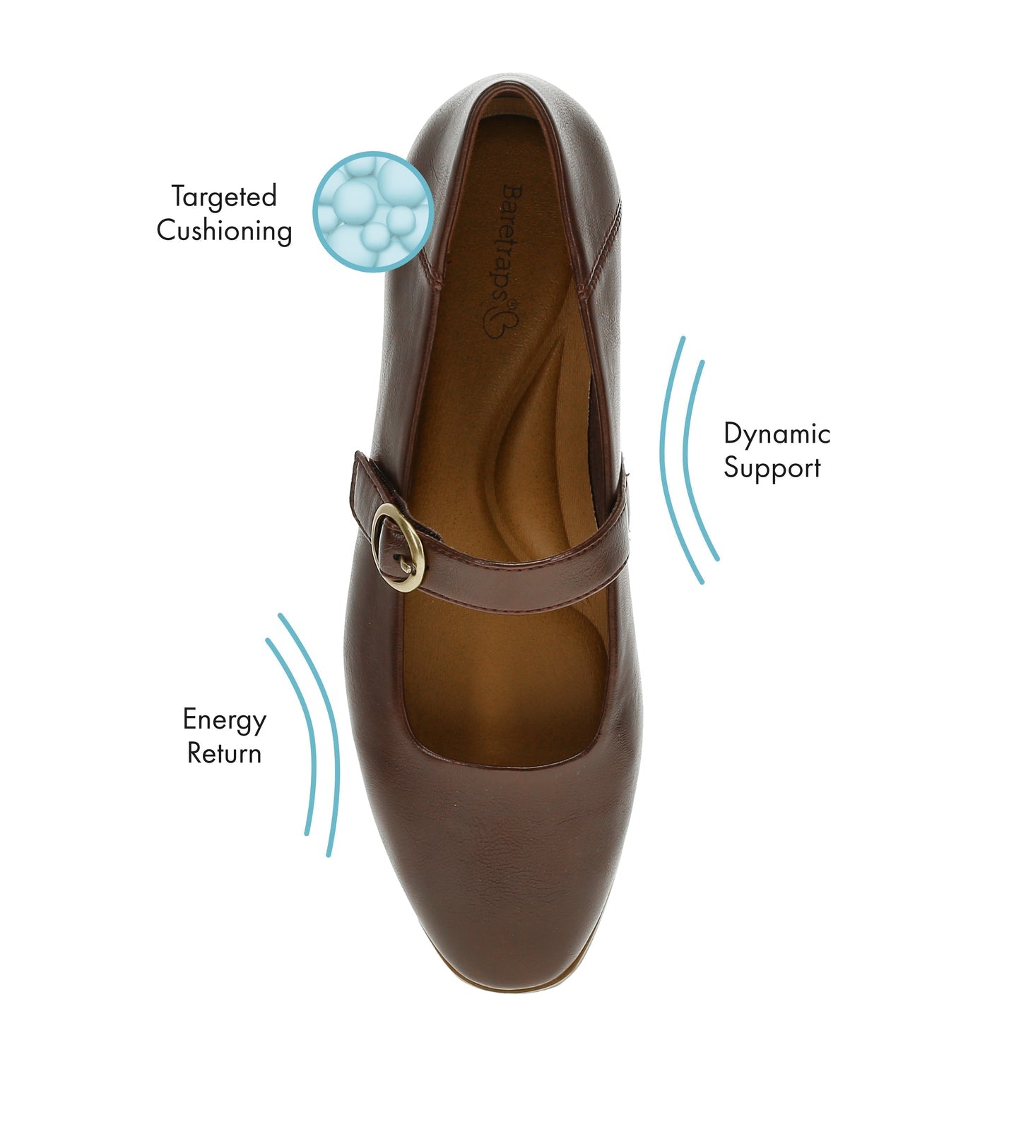 Teagan Mary Jane Flat Bloodstone - Women