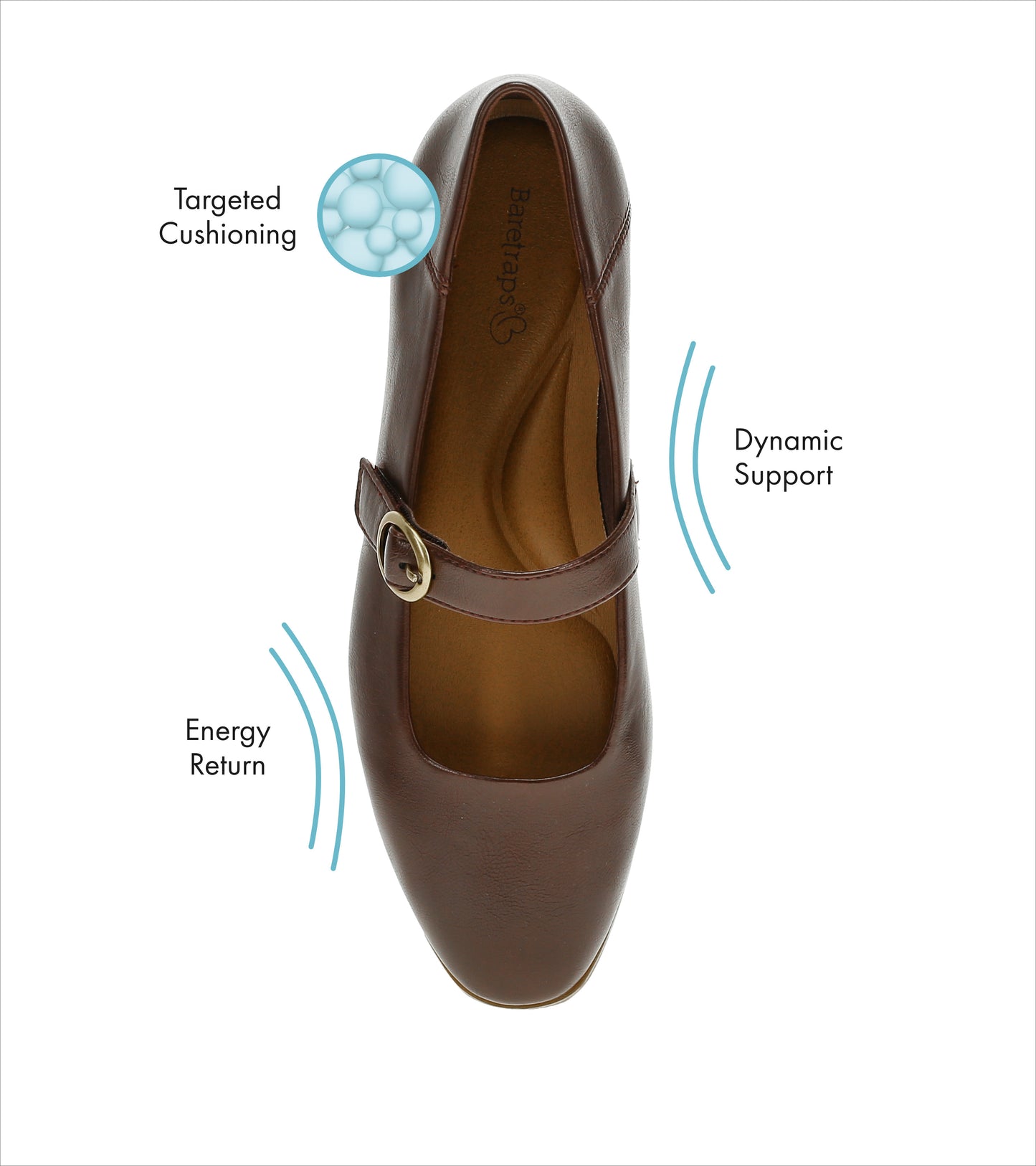Teagan Mary Jane Flat Bloodstone - Women