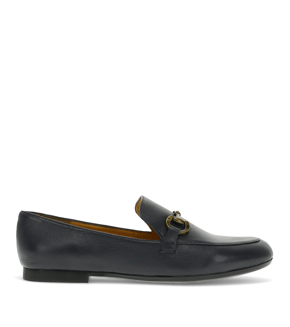 Wyatt Loafer Navy Leather - Women