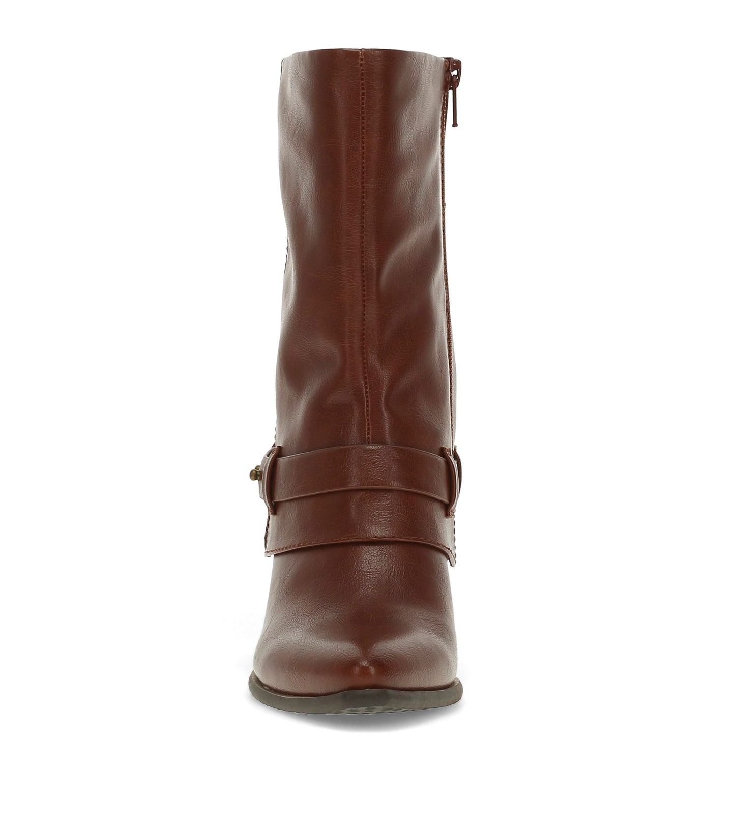 Yamura Midi Boot Mahogany - Women