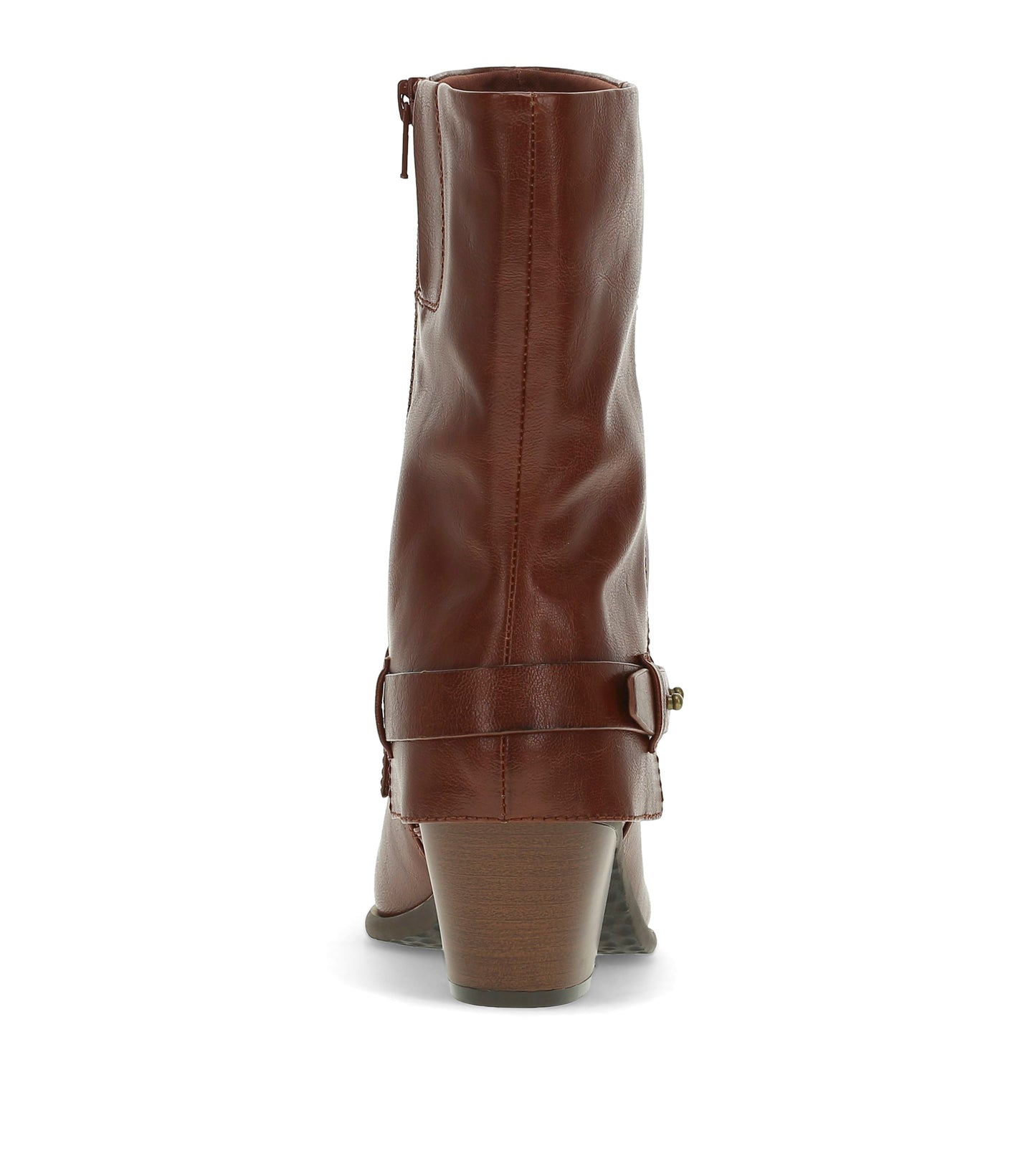 Yamura Midi Boot Mahogany - Women