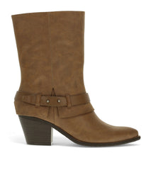 Yamura Midi Boot Taupe - Women