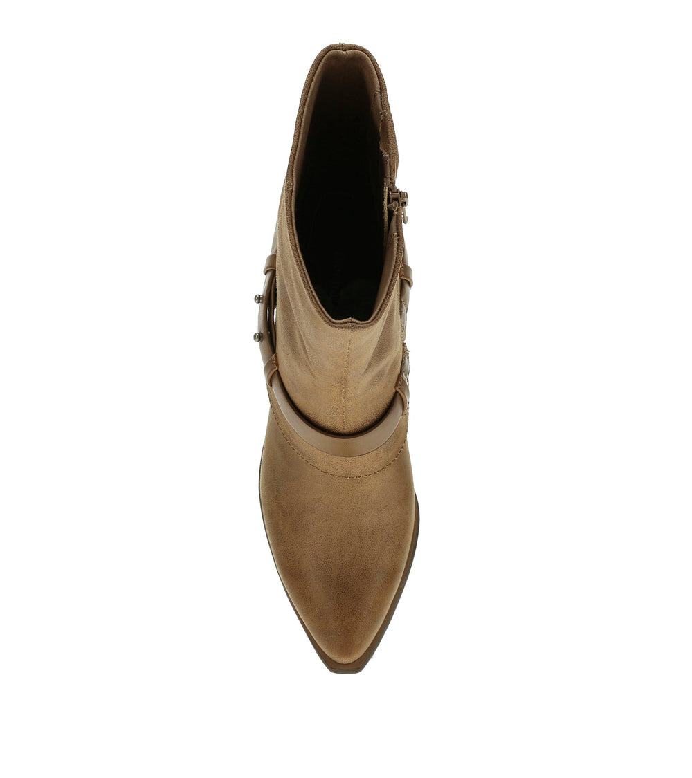 Yamura Midi Boot Taupe - Women
