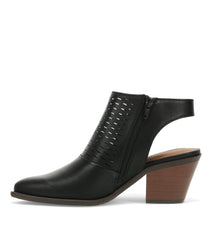Yangley Block Heel Bootie Black - Women