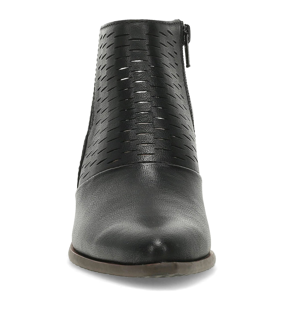 Yangley Block Heel Bootie Black - Women