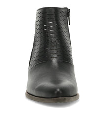 Yangley Block Heel Bootie Black - Women