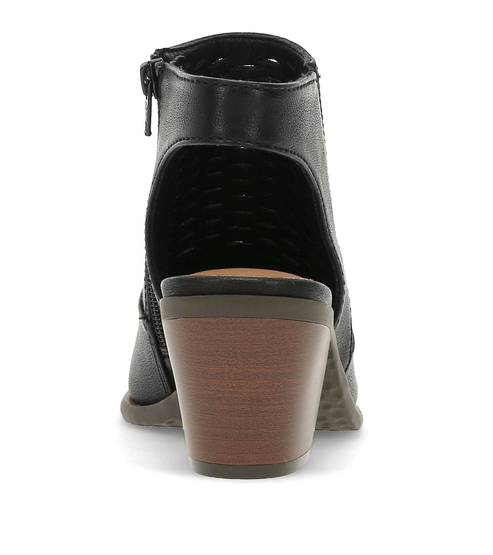 Yangley Block Heel Bootie Black - Women
