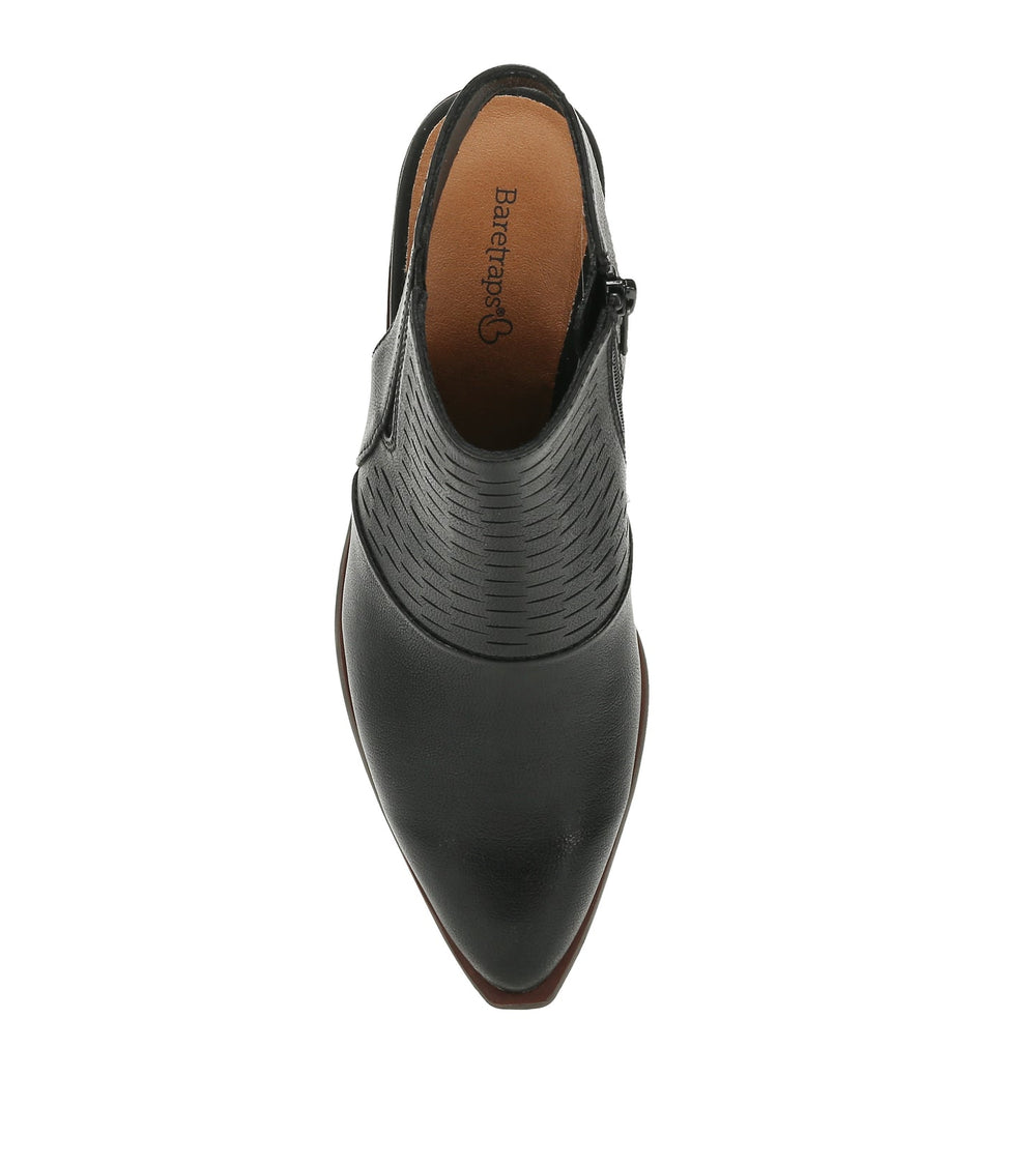 Yangley Block Heel Bootie Black - Women