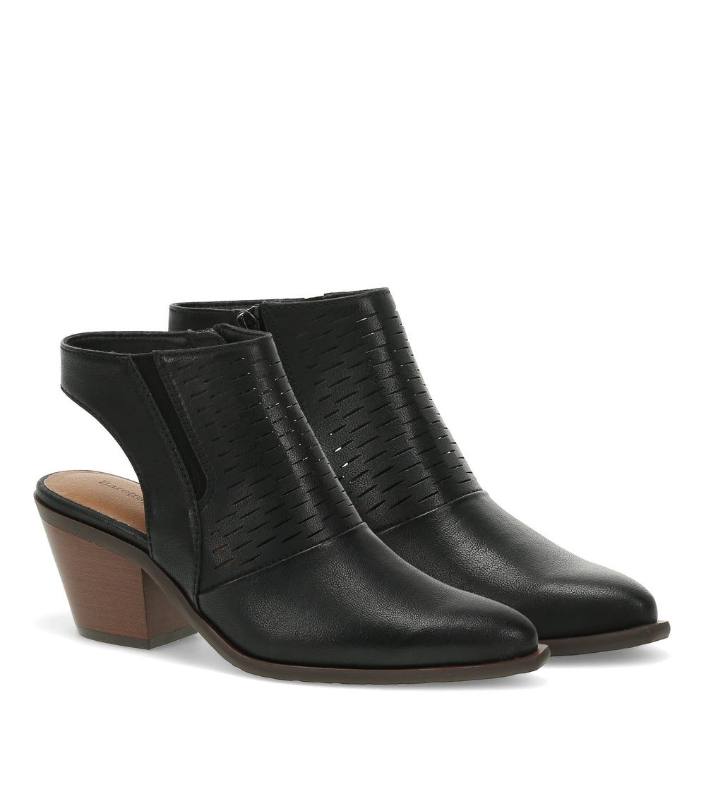 Yangley Block Heel Bootie Black - Women