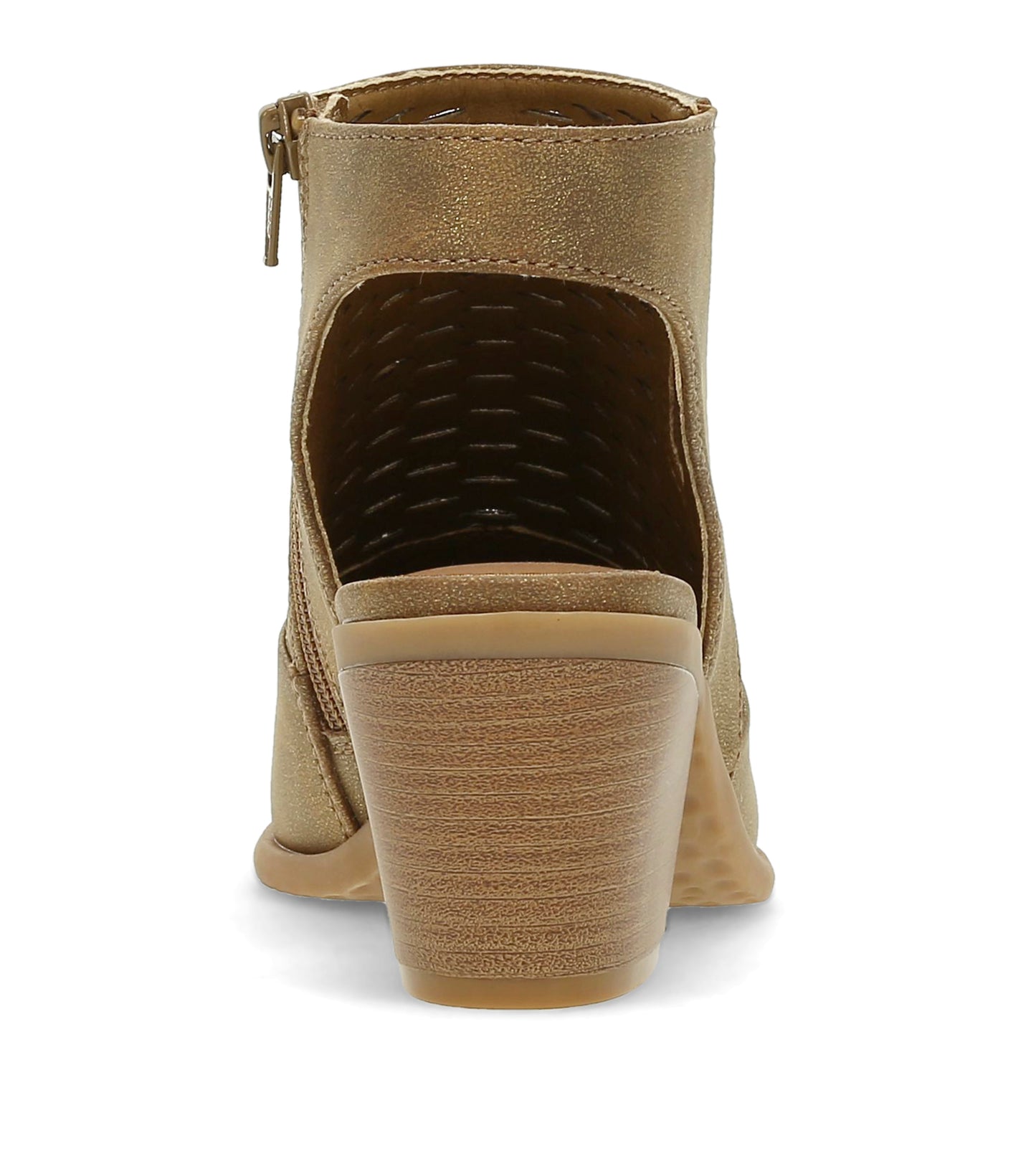 Yangley Block Heel Bootie Gold - Women