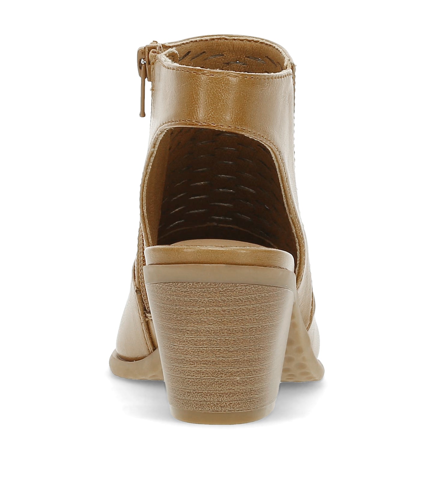 Yangley Block Heel Bootie Light Almond - Women