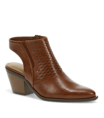Yangley Block Heel Bootie Mahogany - Women