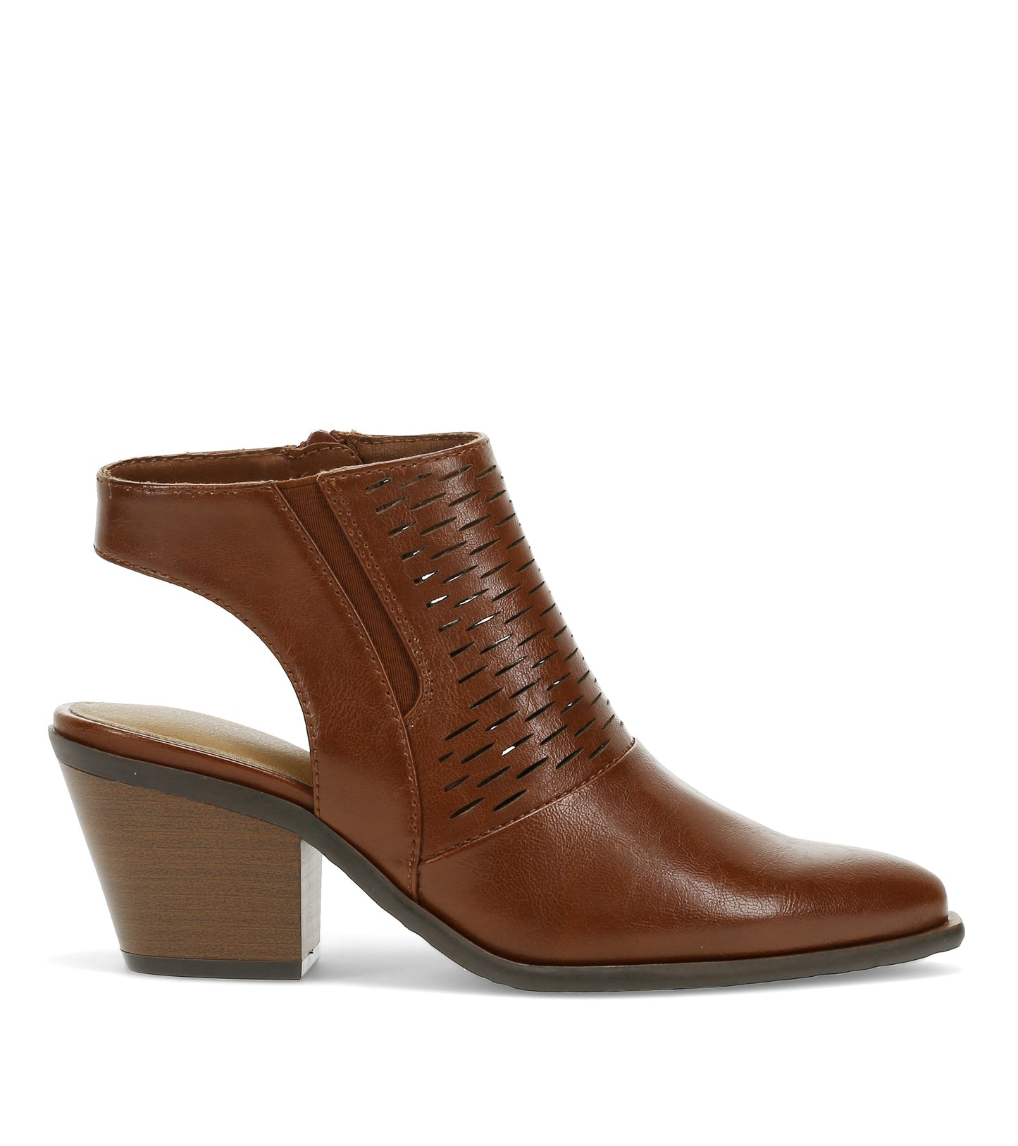 Yangley Block Heel Bootie Mahogany - Women