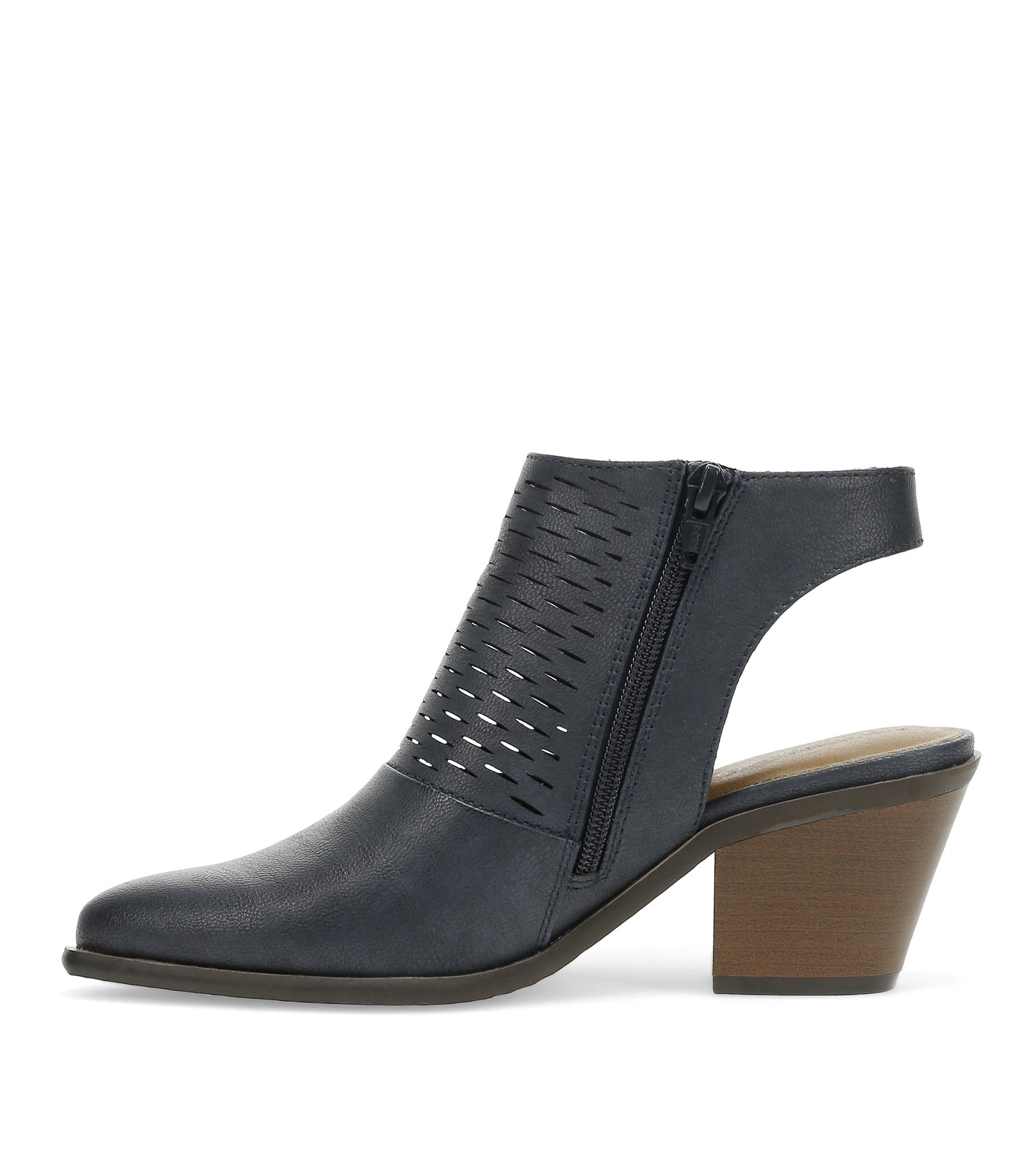 Yangley Block Heel Bootie Navy - Women