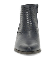 Yangley Block Heel Bootie Navy - Women