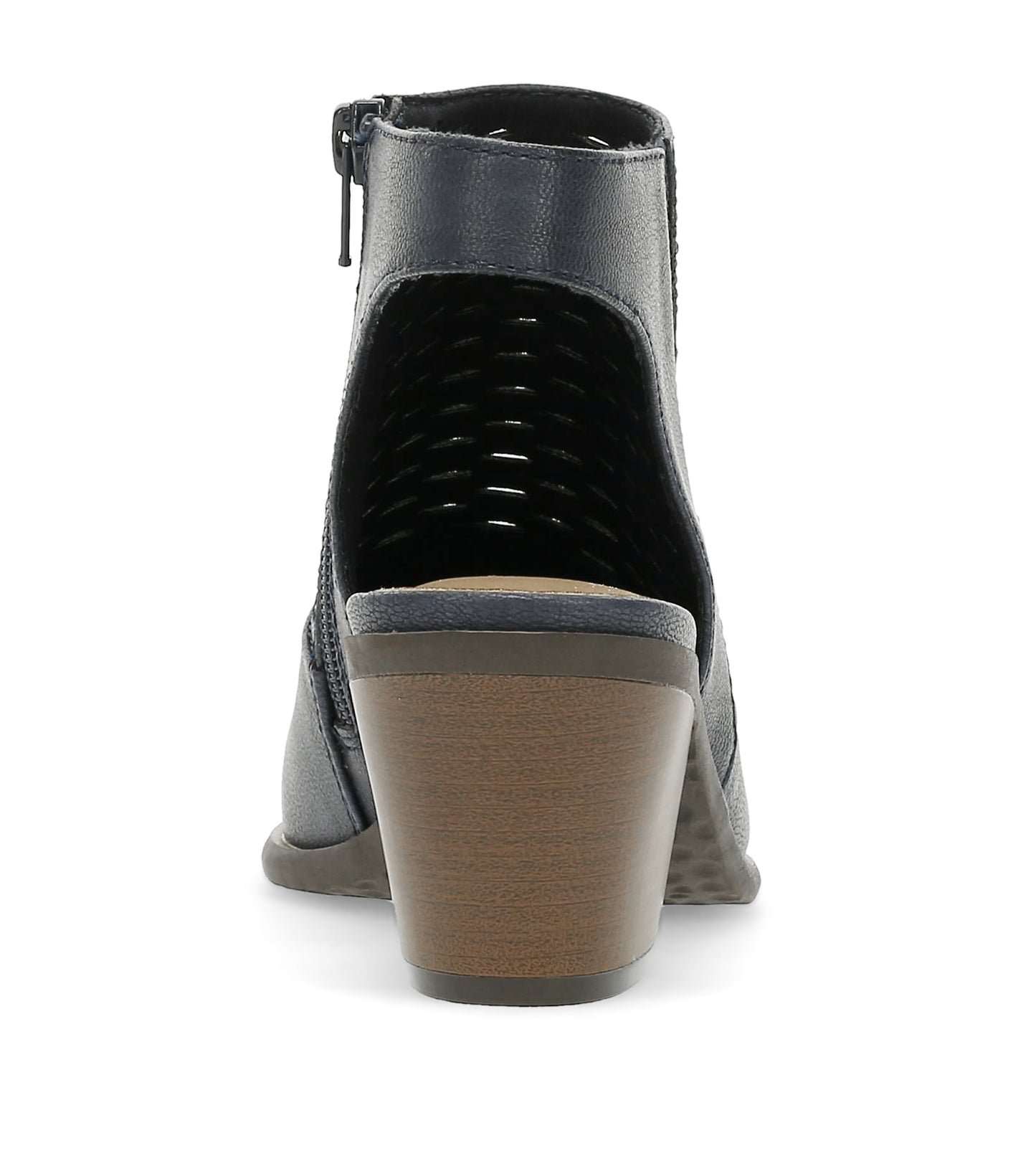 Yangley Block Heel Bootie Navy - Women