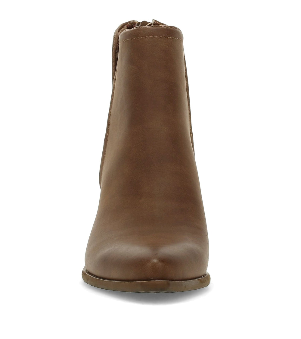 Yara Block Heel Bootie Coffee - Women