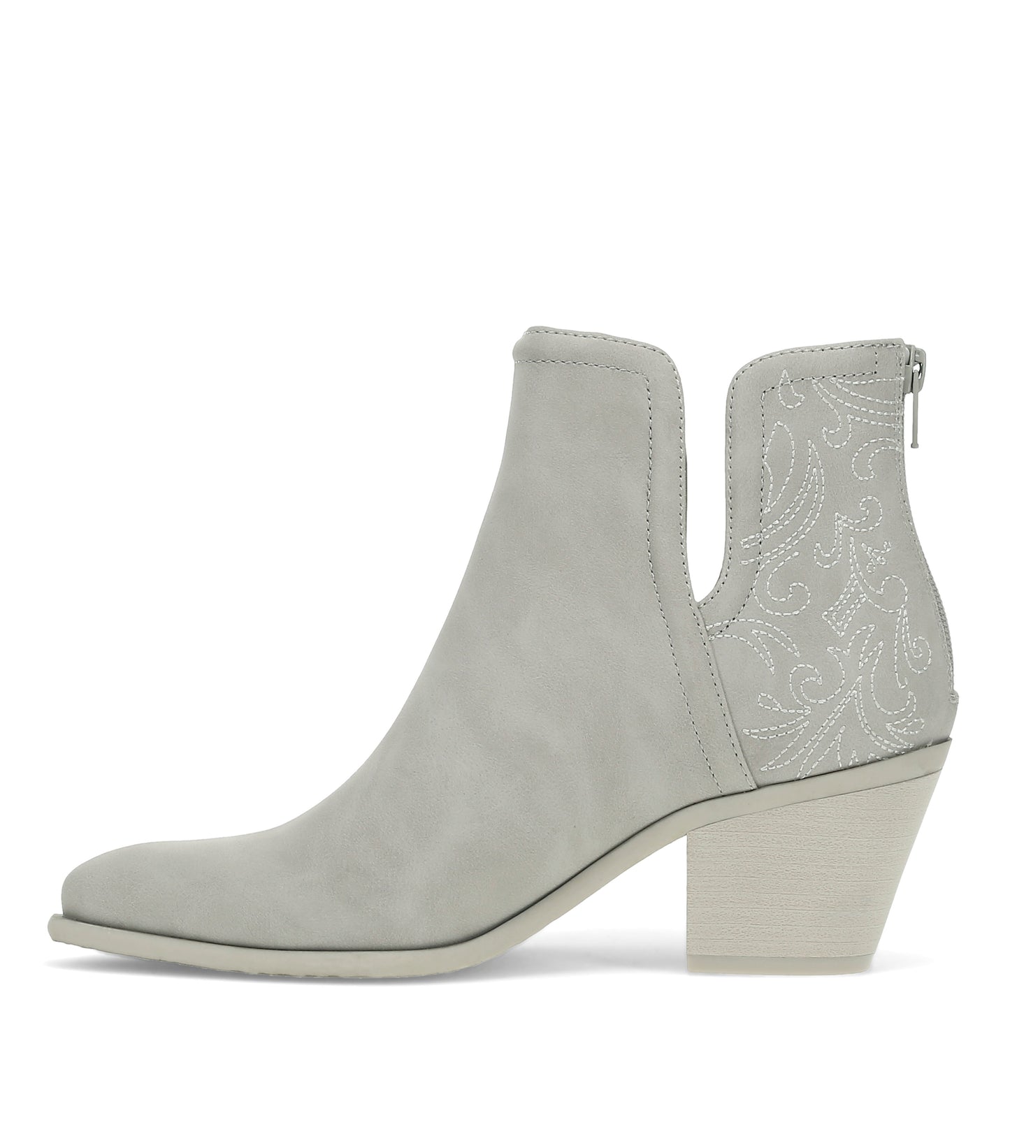 Yara Block Heel Bootie Dark Haze - Women