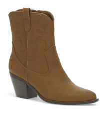 Yenni Western Boot Walnut - Women