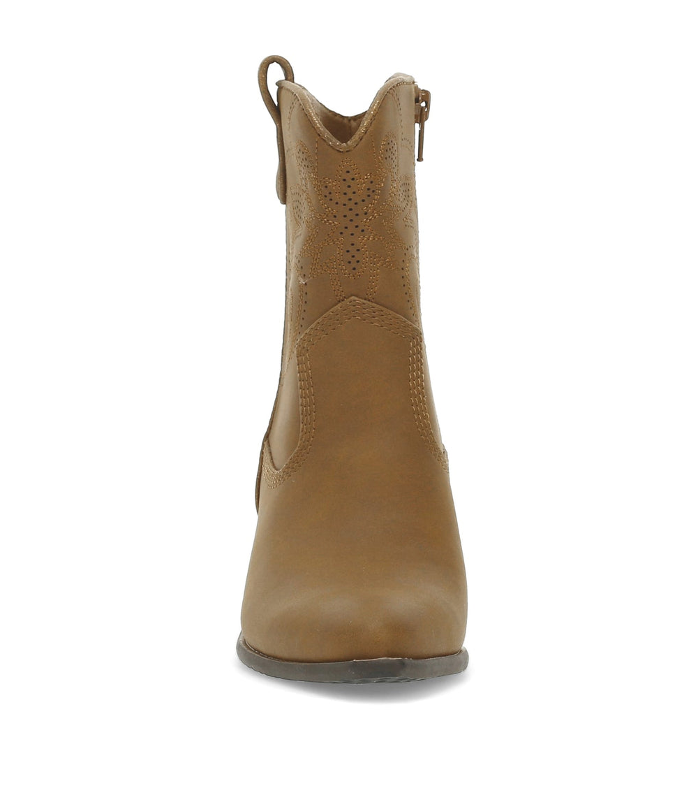 Yenni Western Boot Walnut - Women
