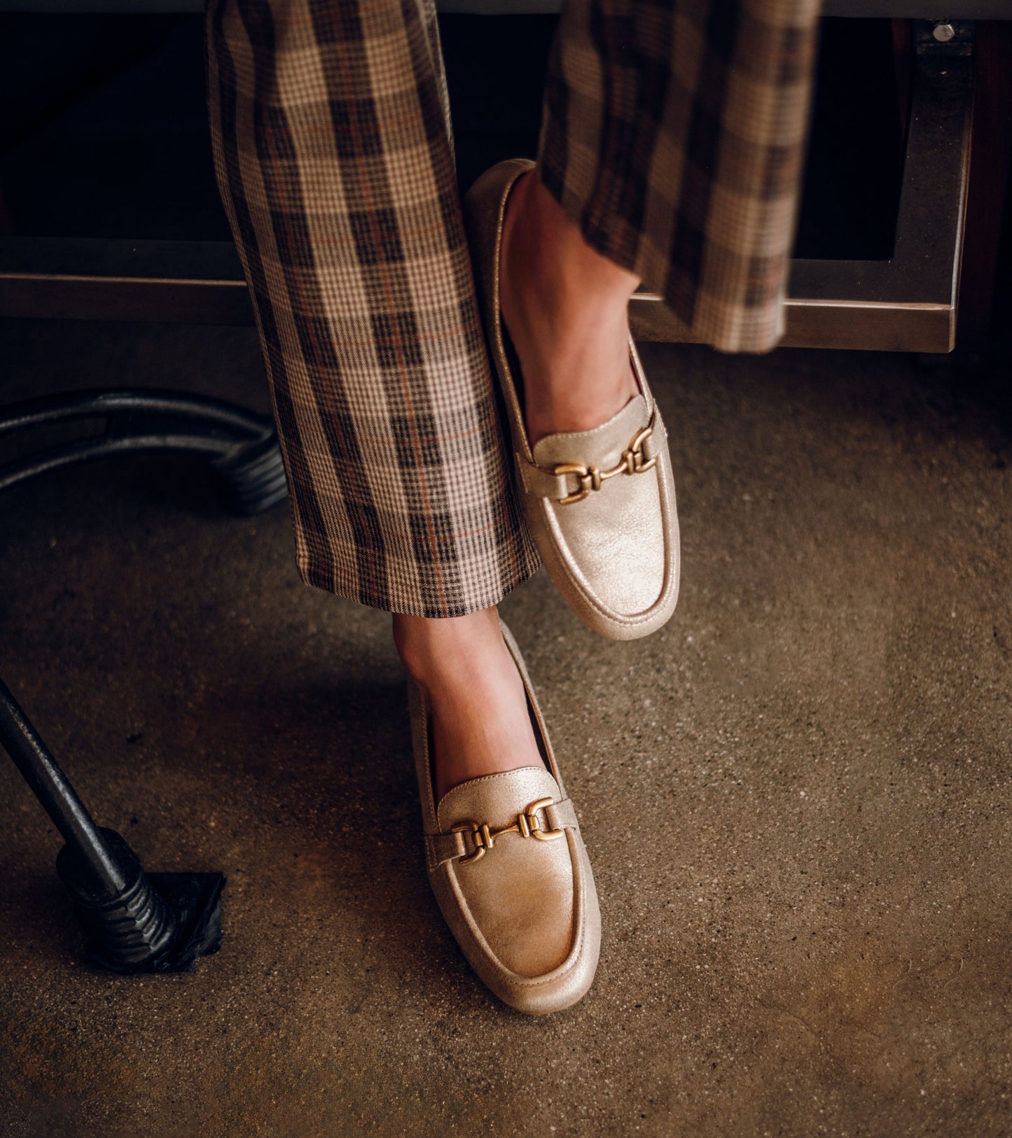 Caddie Loafer Light Champagne - Women