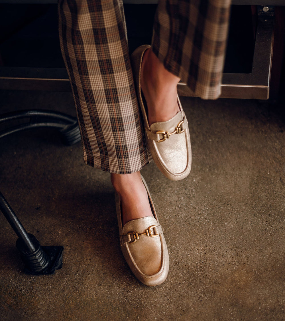 Caddie Loafer Light Champagne - Women