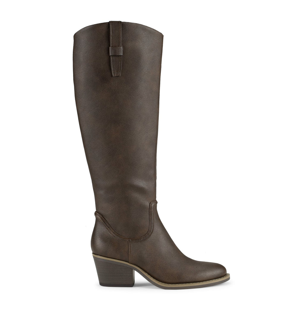 Laryssa Riding Boot Dark Brown - Women