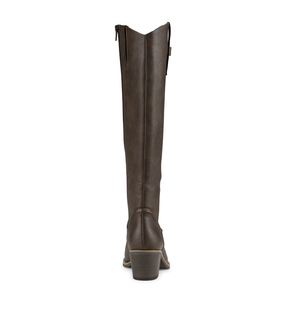 Laryssa Riding Boot Dark Brown - Women