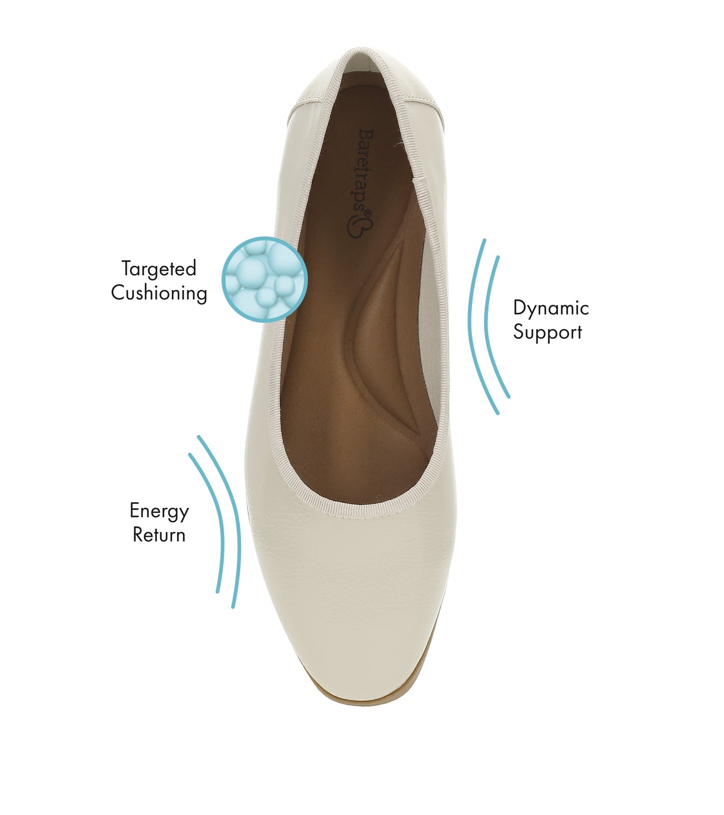 Tania Casual Flat Ivory - Women