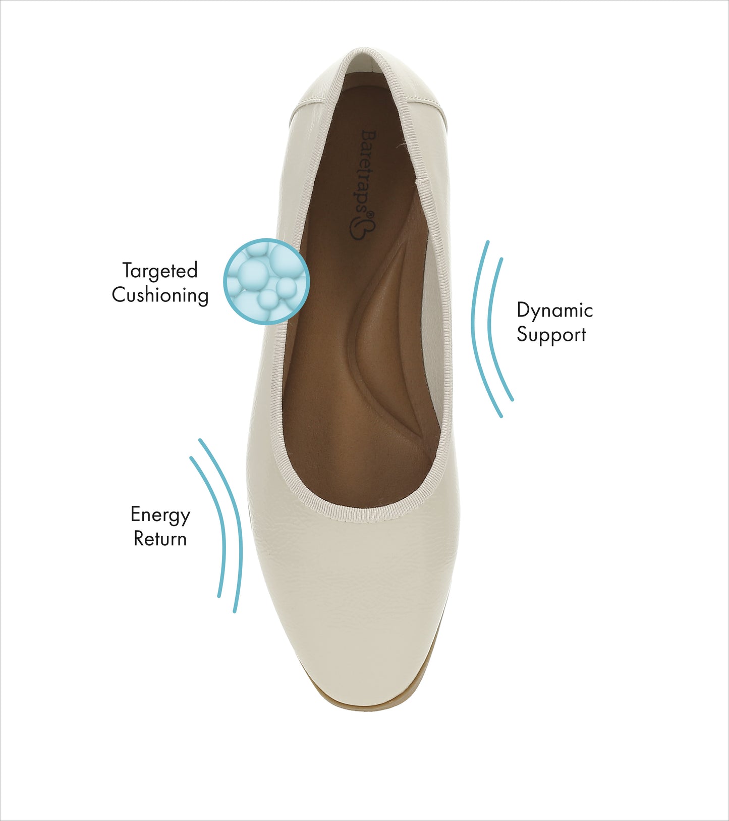 Tania Casual Flat Ivory - Women