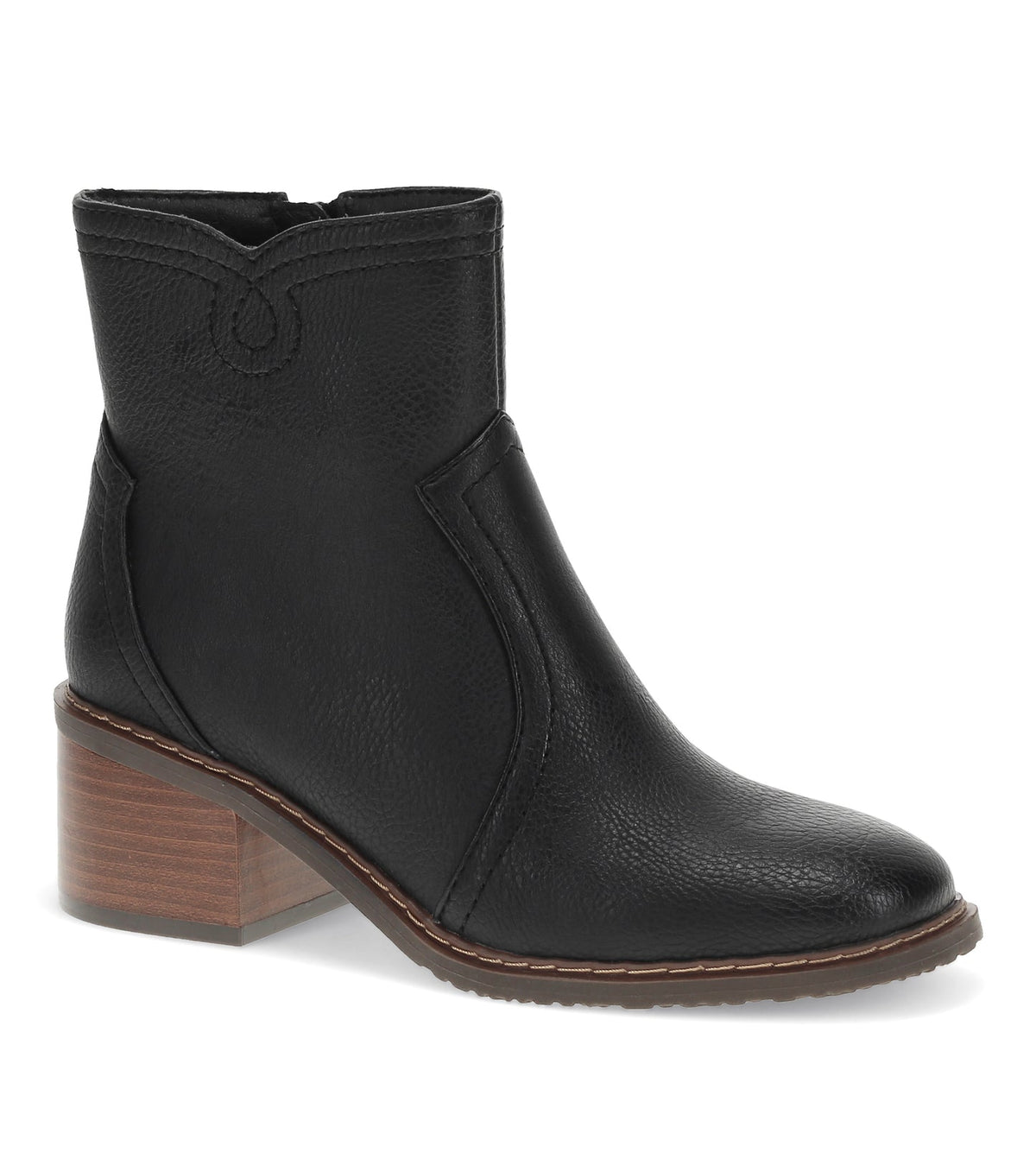 Calloway Block Heel Bootie Black - Women