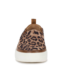 Nevin Slip On Sneaker Auburn Leopard - Women